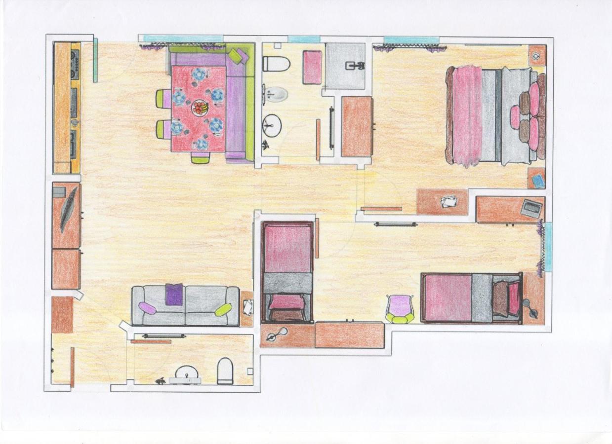 Villa Artic Apartments Campitello di Fassa Buitenkant foto